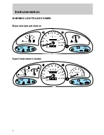 Предварительный просмотр 6 страницы Ford 1998 Escort Manual