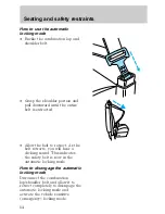 Предварительный просмотр 54 страницы Ford 1998 Escort Manual