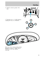 Предварительный просмотр 83 страницы Ford 1998 Escort Manual