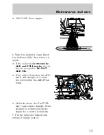 Предварительный просмотр 133 страницы Ford 1998 Escort Manual