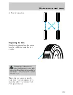 Предварительный просмотр 153 страницы Ford 1998 Escort Manual