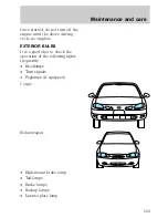 Предварительный просмотр 163 страницы Ford 1998 Escort Manual