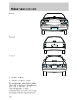 Предварительный просмотр 164 страницы Ford 1998 Escort Manual