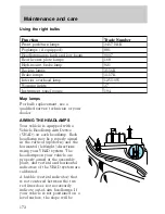 Предварительный просмотр 172 страницы Ford 1998 Escort Manual