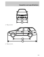 Предварительный просмотр 185 страницы Ford 1998 Escort Manual