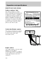 Предварительный просмотр 186 страницы Ford 1998 Escort Manual