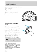 Предварительный просмотр 14 страницы Ford 1998 Expedition Owner'S Manual