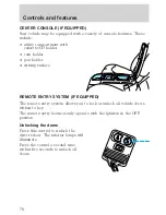 Предварительный просмотр 78 страницы Ford 1998 F-450 User Manual