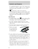 Preview for 20 page of Ford 1998 Mustang GT Owner'S Manual