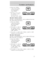 Предварительный просмотр 31 страницы Ford 1998 Mustang GT Owner'S Manual