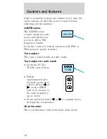 Предварительный просмотр 34 страницы Ford 1998 Mustang GT Owner'S Manual