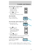 Предварительный просмотр 35 страницы Ford 1998 Mustang GT Owner'S Manual