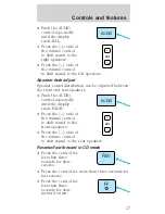 Предварительный просмотр 37 страницы Ford 1998 Mustang GT Owner'S Manual