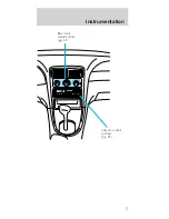 Предварительный просмотр 5 страницы Ford 1998 Mustang Owner'S Manual