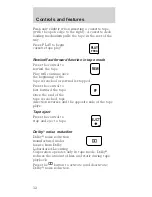 Предварительный просмотр 32 страницы Ford 1998 Mustang Owner'S Manual