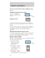 Предварительный просмотр 36 страницы Ford 1998 Mustang Owner'S Manual