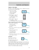 Предварительный просмотр 37 страницы Ford 1998 Mustang Owner'S Manual