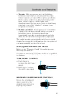 Предварительный просмотр 43 страницы Ford 1998 Mustang Owner'S Manual