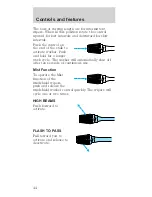 Предварительный просмотр 44 страницы Ford 1998 Mustang Owner'S Manual