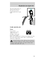 Предварительный просмотр 109 страницы Ford 1998 Mustang Owner'S Manual