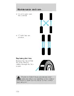 Предварительный просмотр 152 страницы Ford 1998 Mustang Owner'S Manual