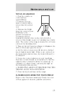 Предварительный просмотр 171 страницы Ford 1998 Mustang Owner'S Manual