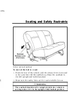 Предварительный просмотр 147 страницы Ford 1998 Windstar Owner'S Manual