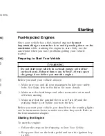 Предварительный просмотр 205 страницы Ford 1998 Windstar Owner'S Manual