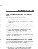 Предварительный просмотр 268 страницы Ford 1998 Windstar Owner'S Manual