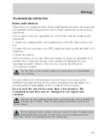 Preview for 123 page of Ford 1999 Crown Victoria Owner'S Manual