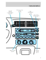 Предварительный просмотр 5 страницы Ford 1999 Explorer Owner'S Manual