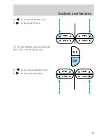 Предварительный просмотр 45 страницы Ford 1999 Explorer Owner'S Manual