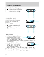 Предварительный просмотр 52 страницы Ford 1999 Explorer Owner'S Manual