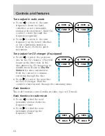 Предварительный просмотр 62 страницы Ford 1999 Explorer Owner'S Manual