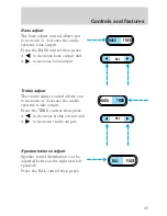 Предварительный просмотр 65 страницы Ford 1999 Explorer Owner'S Manual