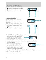 Предварительный просмотр 66 страницы Ford 1999 Explorer Owner'S Manual