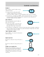 Предварительный просмотр 67 страницы Ford 1999 Explorer Owner'S Manual