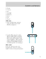 Предварительный просмотр 71 страницы Ford 1999 Explorer Owner'S Manual