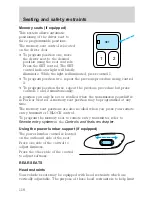 Предварительный просмотр 118 страницы Ford 1999 Explorer Owner'S Manual