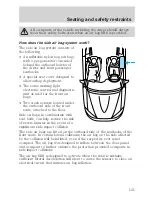 Предварительный просмотр 131 страницы Ford 1999 Explorer Owner'S Manual