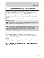 Предварительный просмотр 173 страницы Ford 1999 Explorer Owner'S Manual