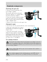 Предварительный просмотр 188 страницы Ford 1999 Explorer Owner'S Manual