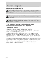 Предварительный просмотр 192 страницы Ford 1999 Explorer Owner'S Manual