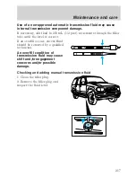 Предварительный просмотр 217 страницы Ford 1999 Explorer Owner'S Manual