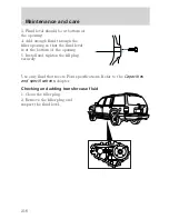 Предварительный просмотр 218 страницы Ford 1999 Explorer Owner'S Manual