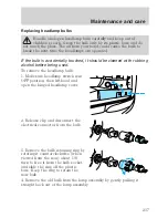 Предварительный просмотр 237 страницы Ford 1999 Explorer Owner'S Manual