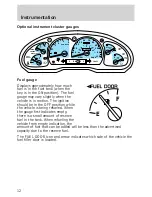 Предварительный просмотр 12 страницы Ford 1999 Ranger Owner'S Manual