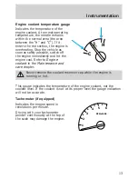 Предварительный просмотр 13 страницы Ford 1999 Ranger Owner'S Manual