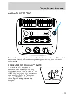 Предварительный просмотр 23 страницы Ford 1999 Ranger Owner'S Manual