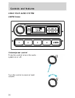 Предварительный просмотр 24 страницы Ford 1999 Ranger Owner'S Manual